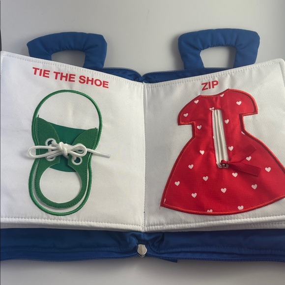 Toddler My Quiet Book Soft Busy Book for Travel - Picture 5 of 12